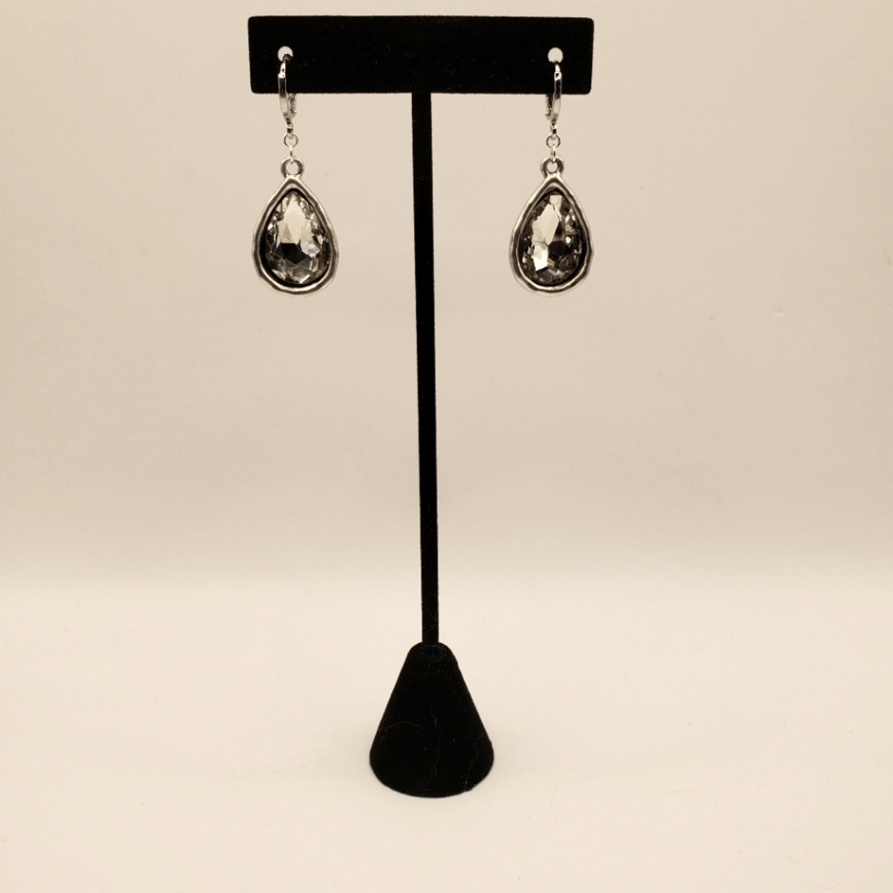 Crystal Huggie Earrings - BB Lila